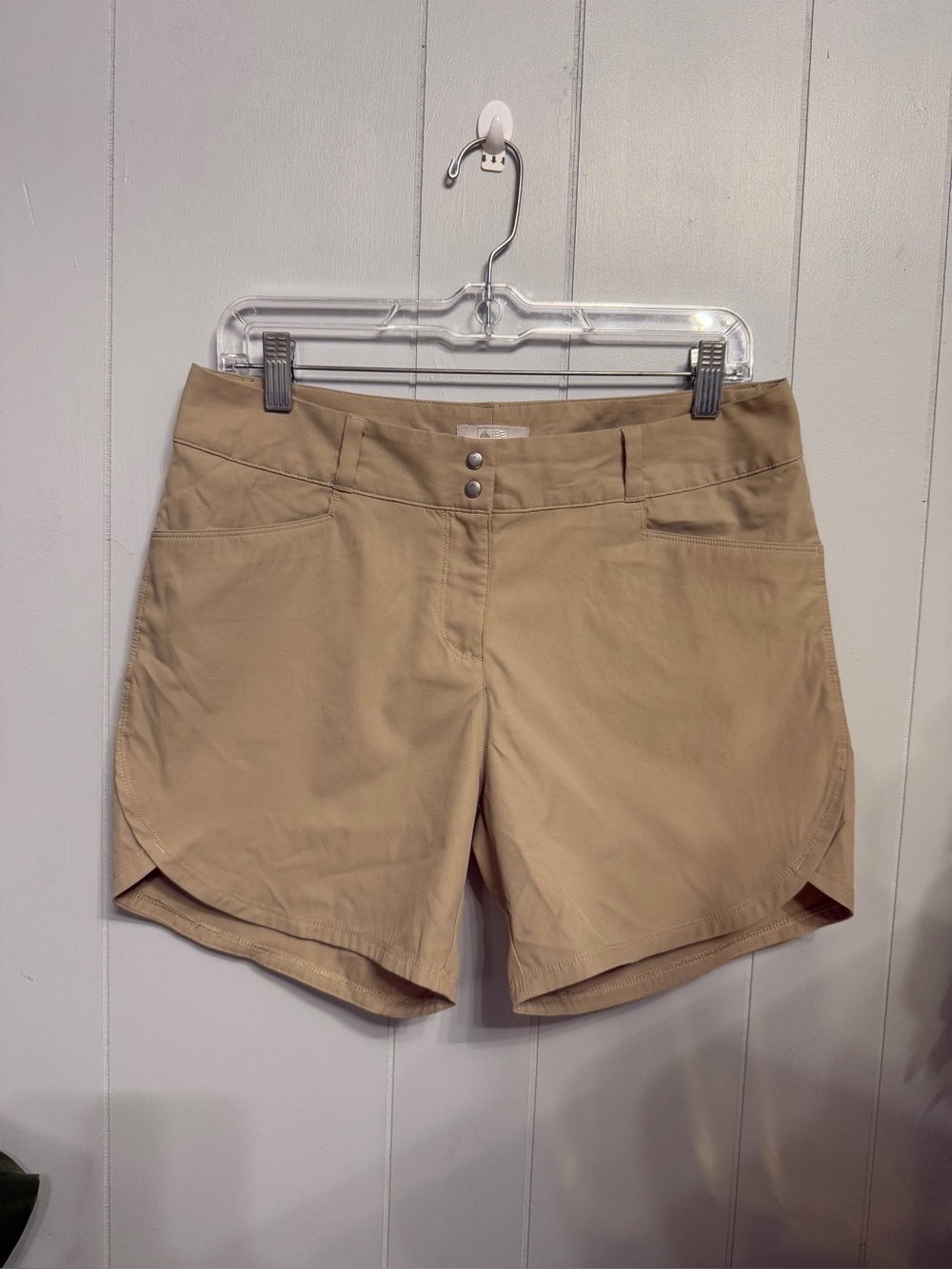 adidas Beige/Tan Athletic Shorts